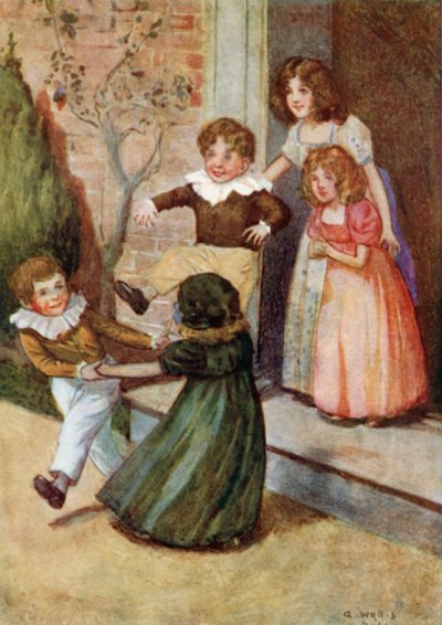 Illustration für Stolz und Vorurteil von Jane Austen von Arthur Wallis Mills